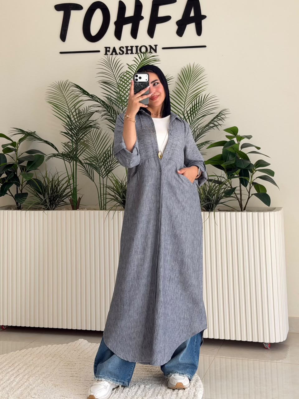 Linen Long Shirt
