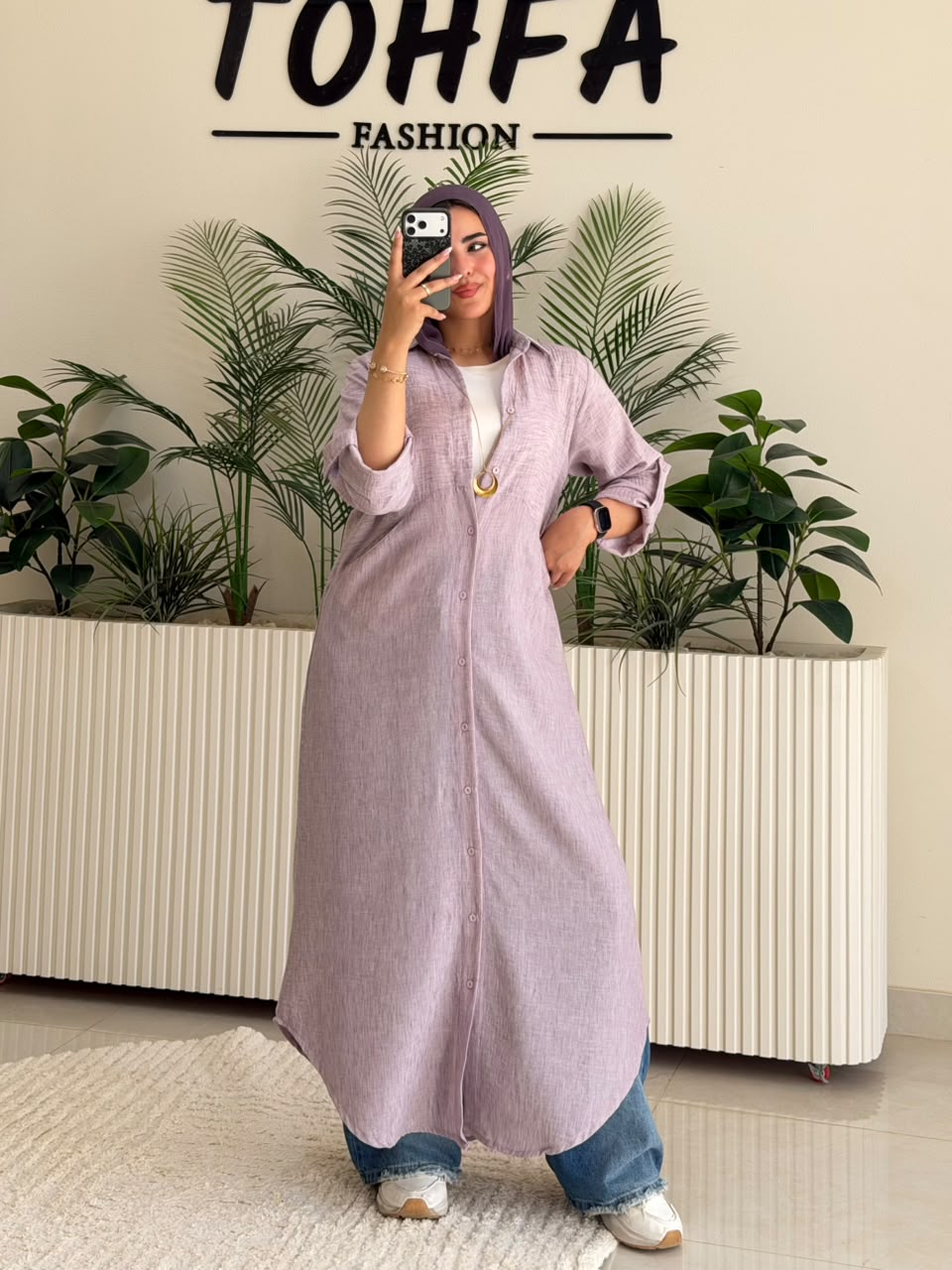Linen Long Shirt