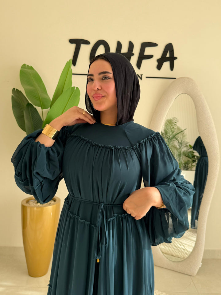 Dress Chiffon Blue