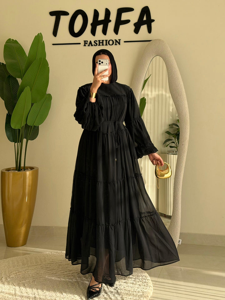 Dress Chiffon Black