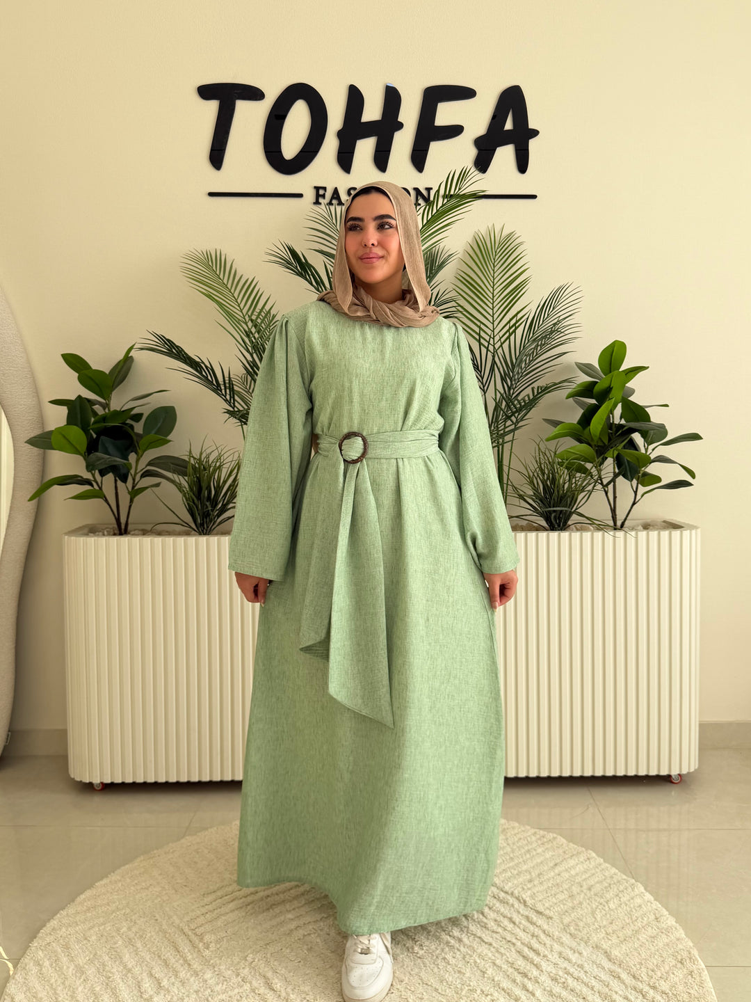 Dress Linen Mint