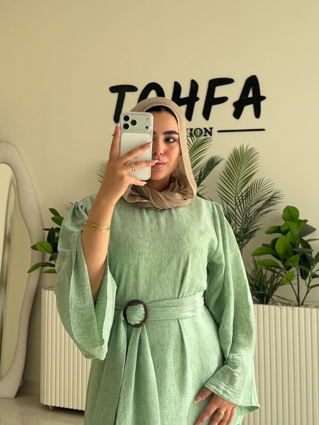 Dress Linen Mint