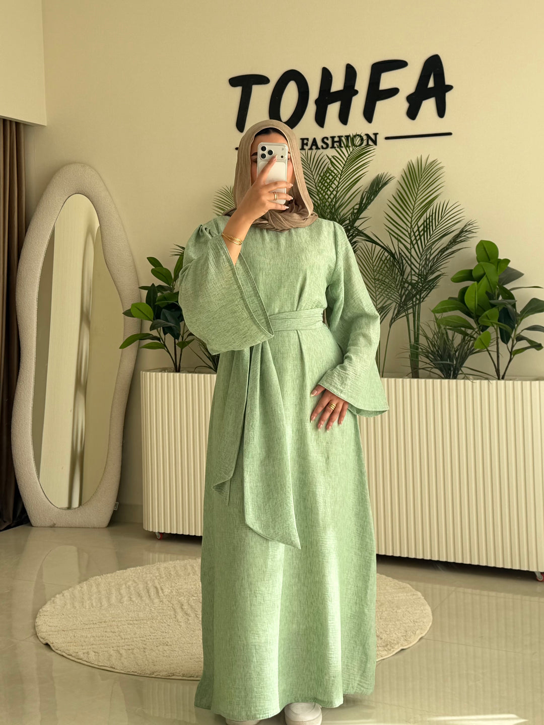 Dress Linen Mint