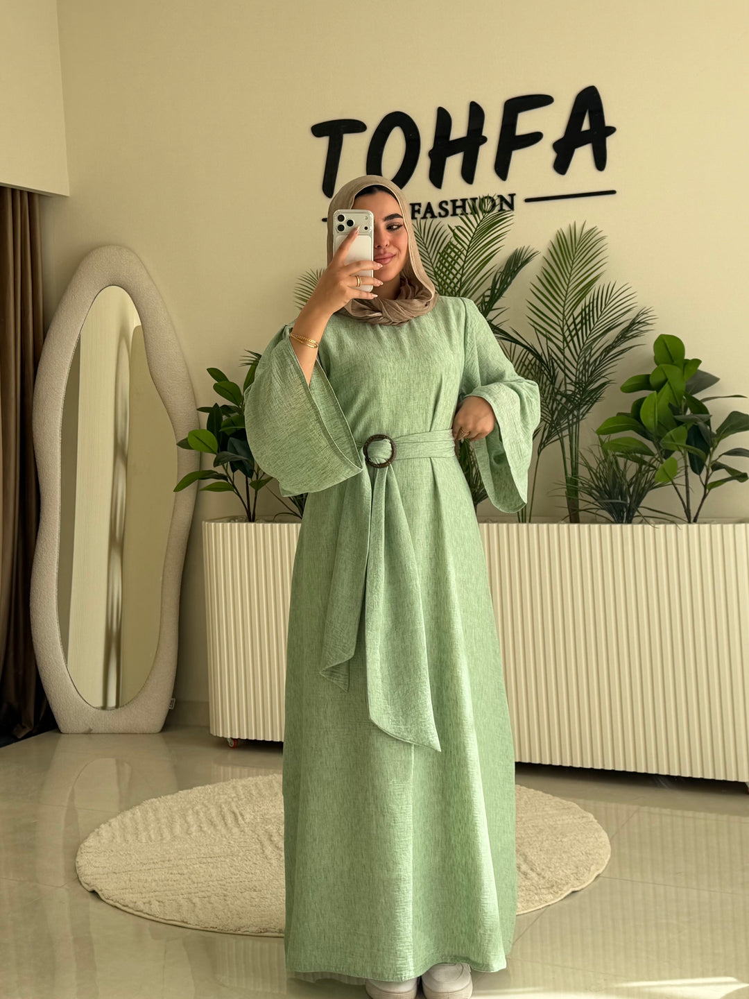 Dress Linen Mint