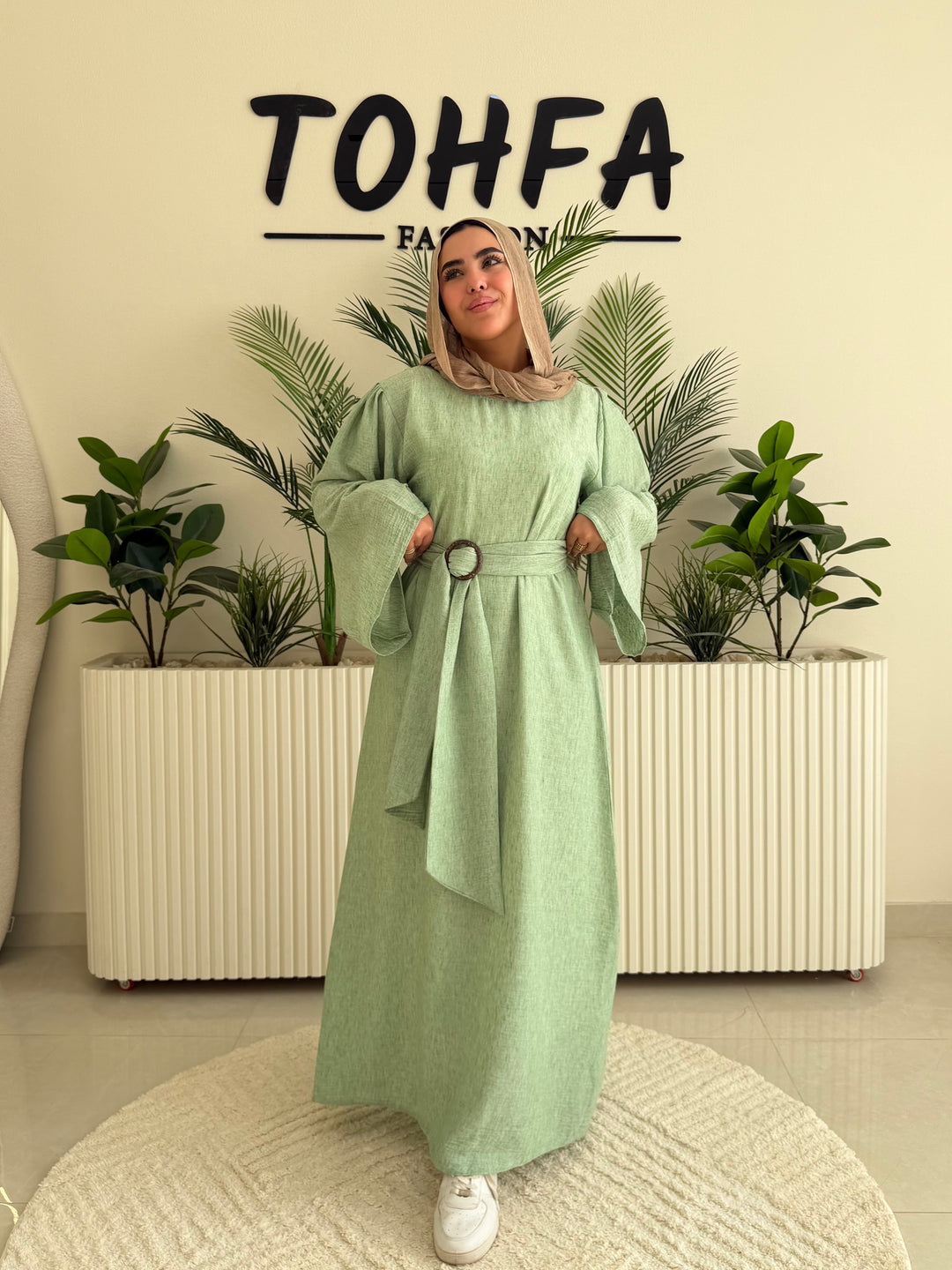 Dress Linen Mint