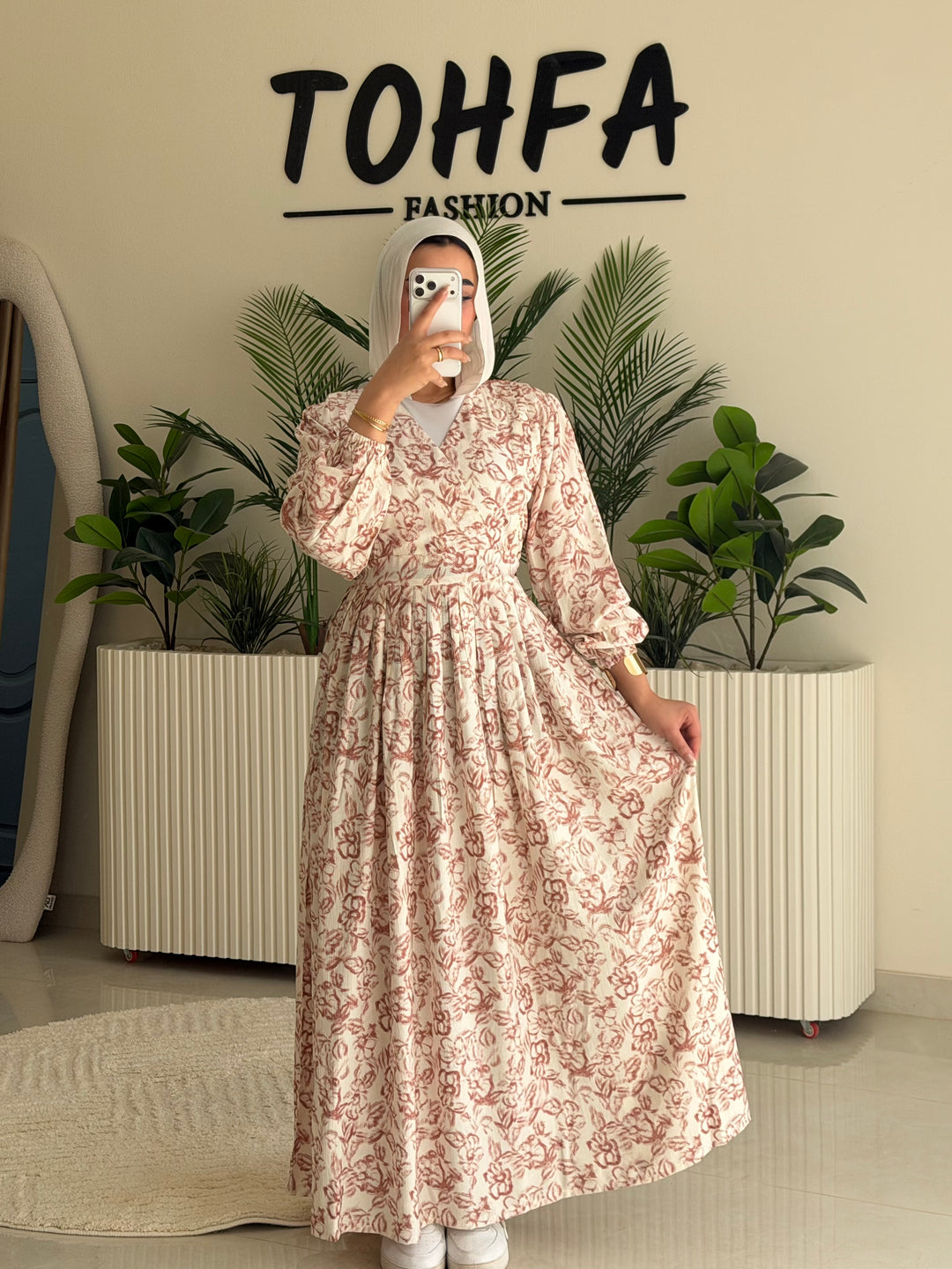 Dress Floral Bink