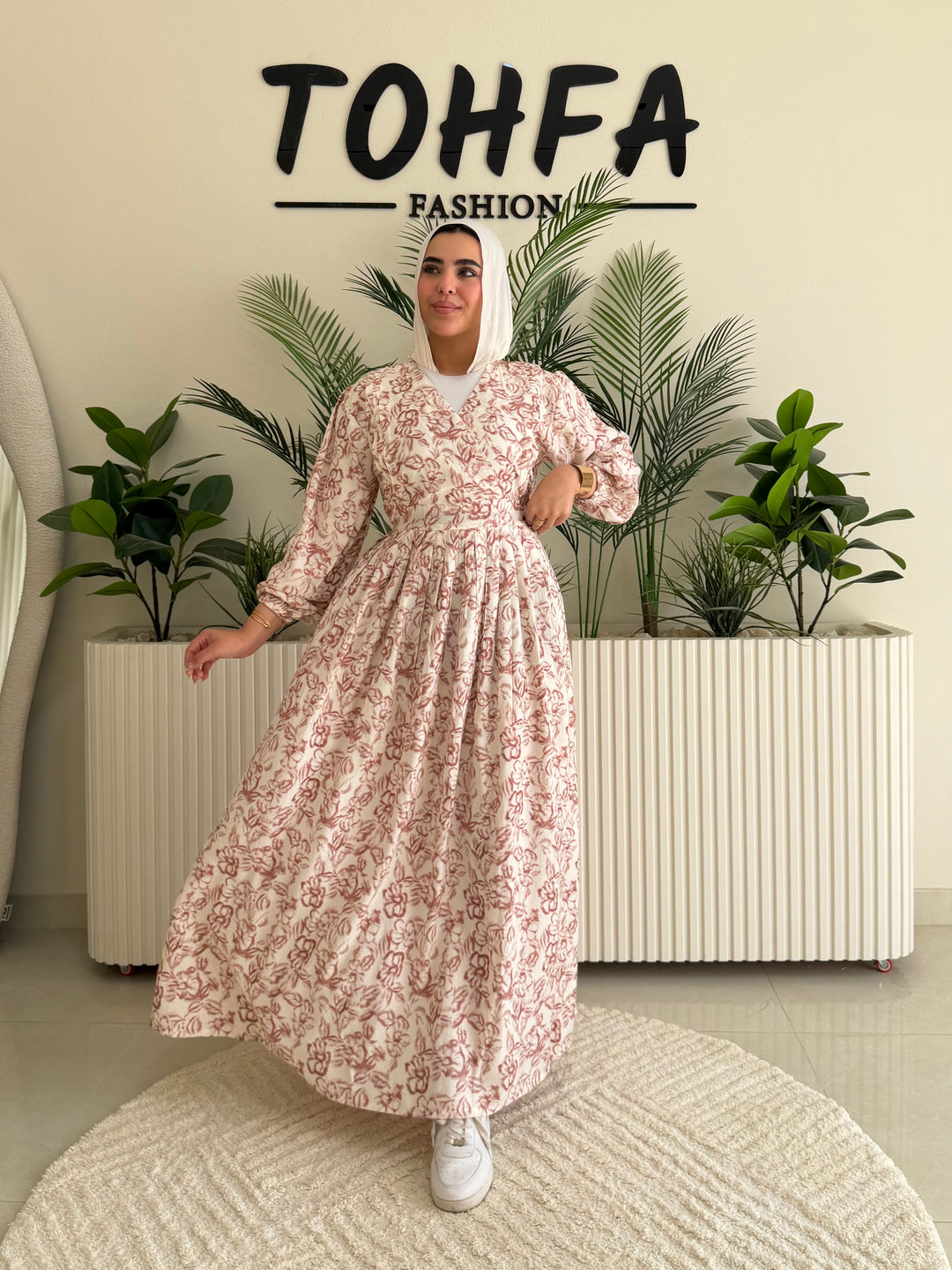 Dress Floral Bink
