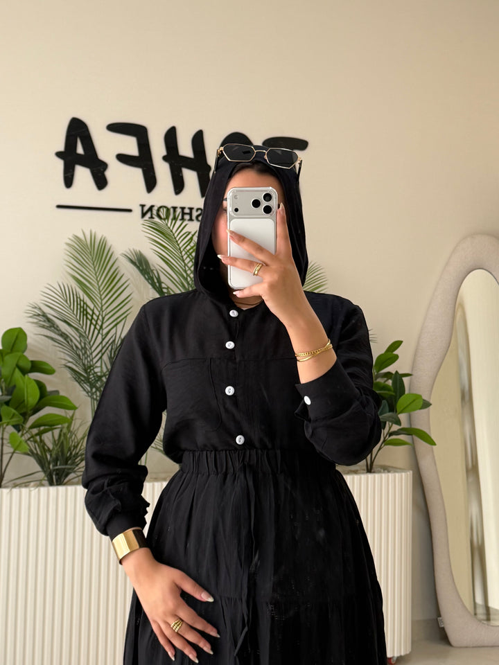 Set Linen Galaxy Black