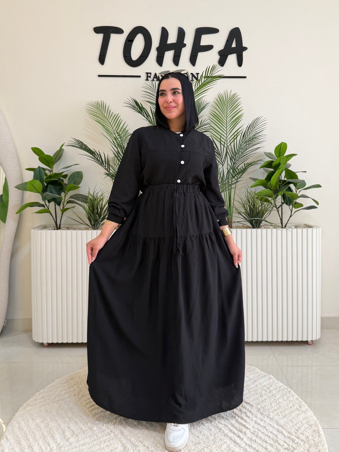 Set Linen Galaxy Black
