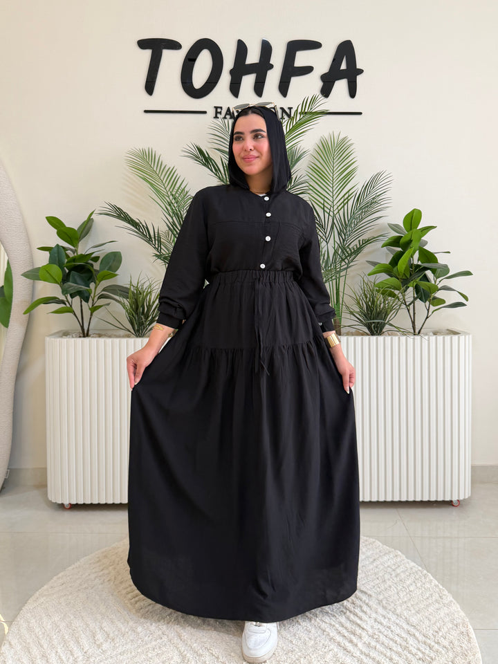 Set Linen Galaxy Black