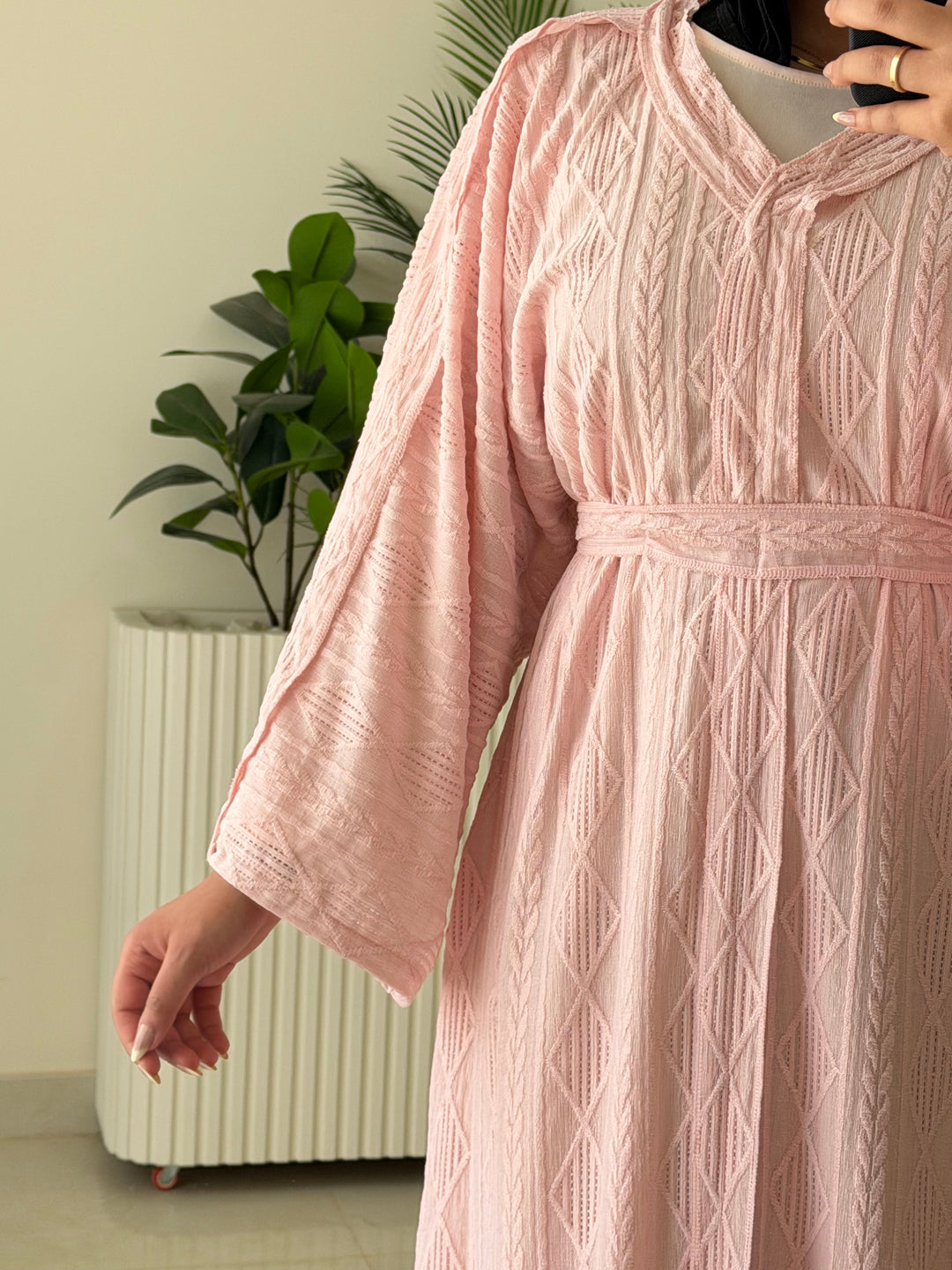 Dress Textured Bink