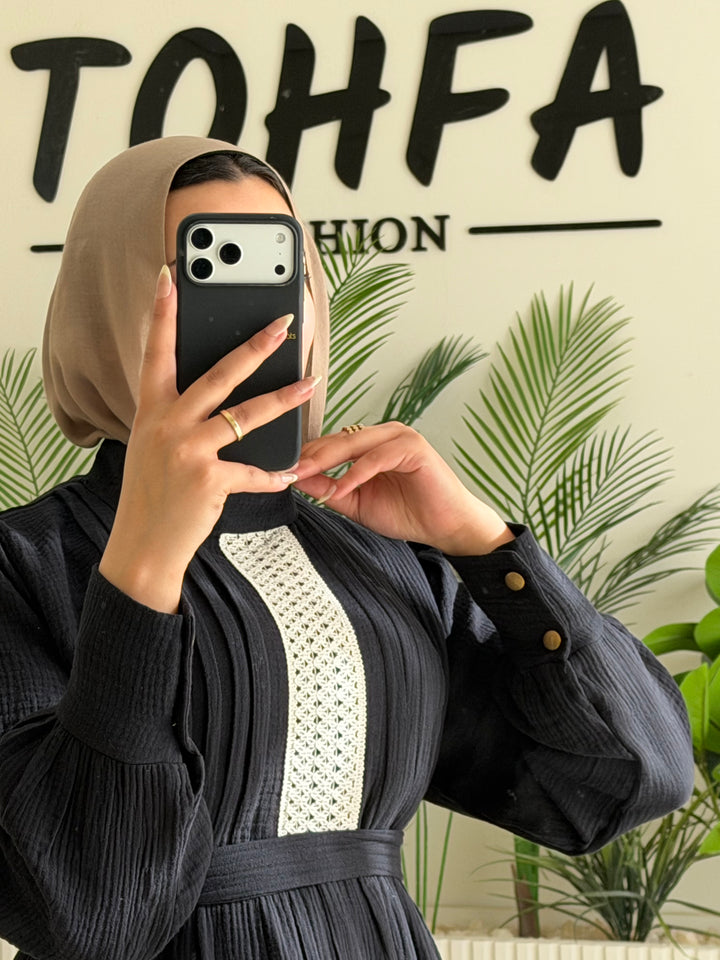 Dress Crinkle Black