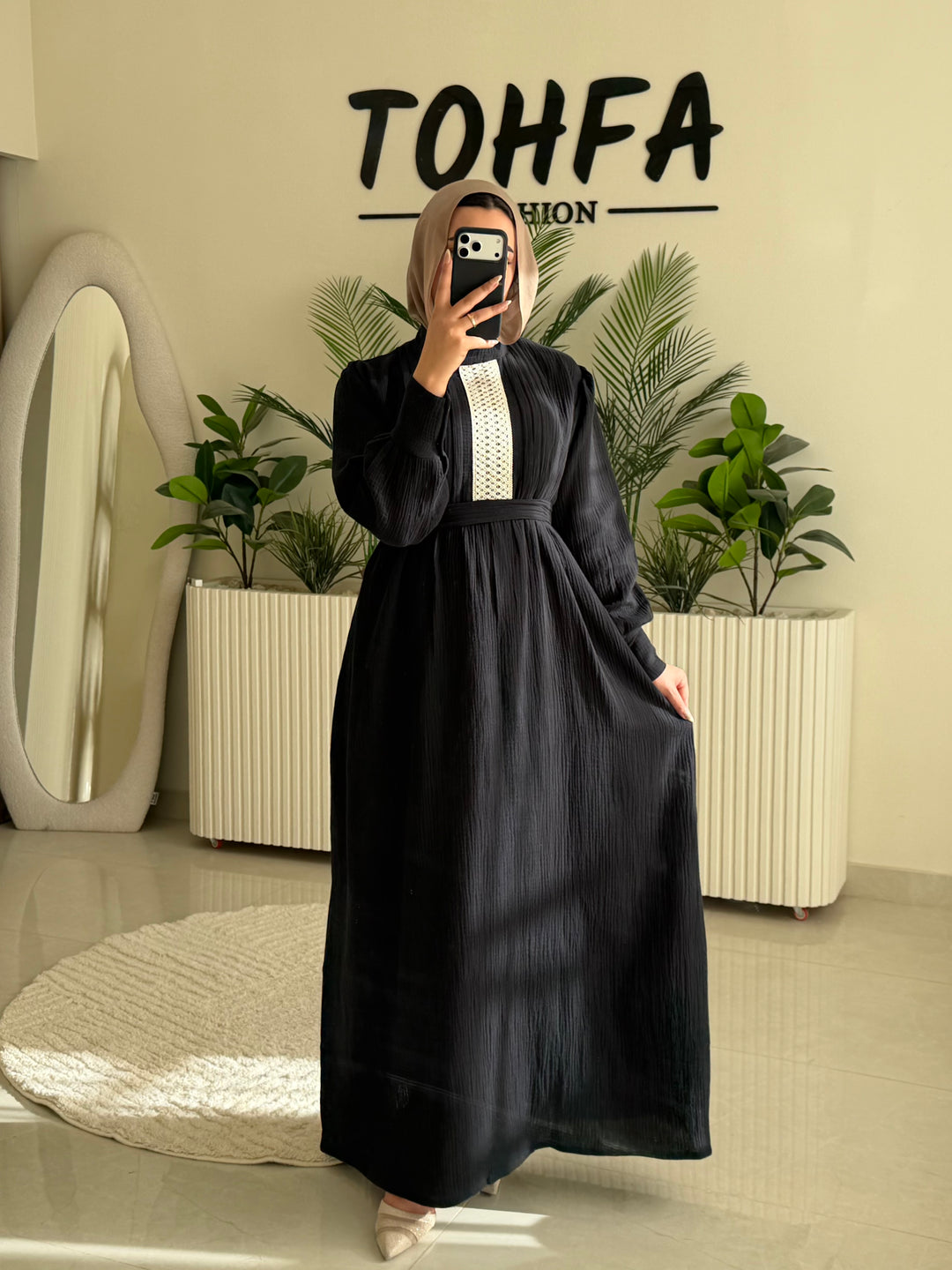 Dress Crinkle Black