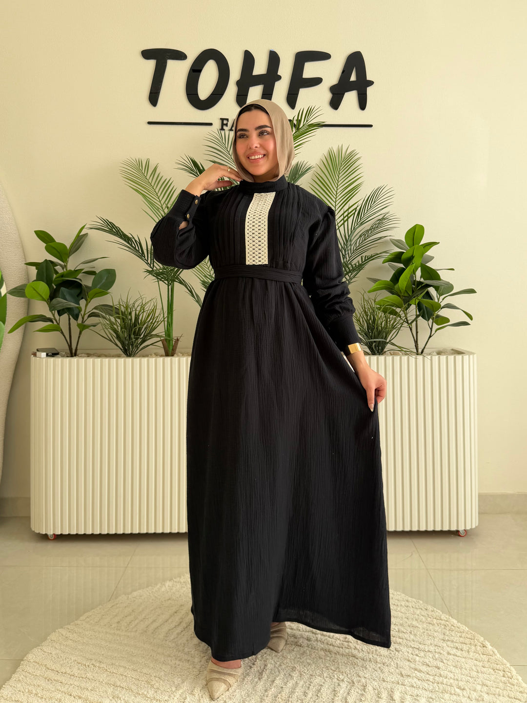 Dress Crinkle Black