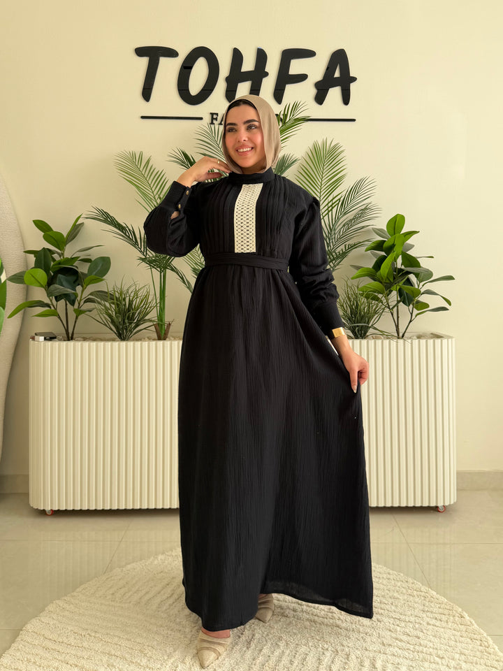 Dress Crinkle Black