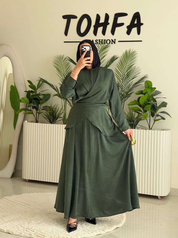 Set Satin Olive
