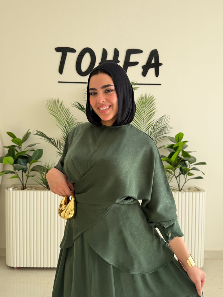 Set Satin Olive