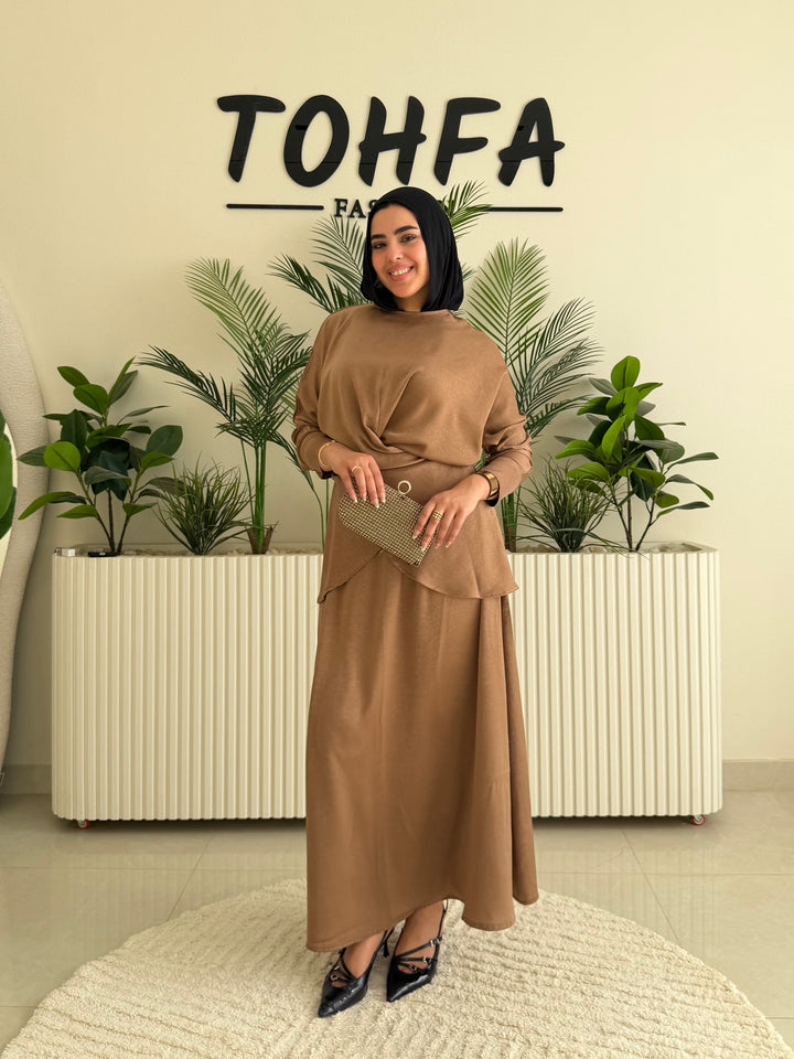Set Satin Caramel