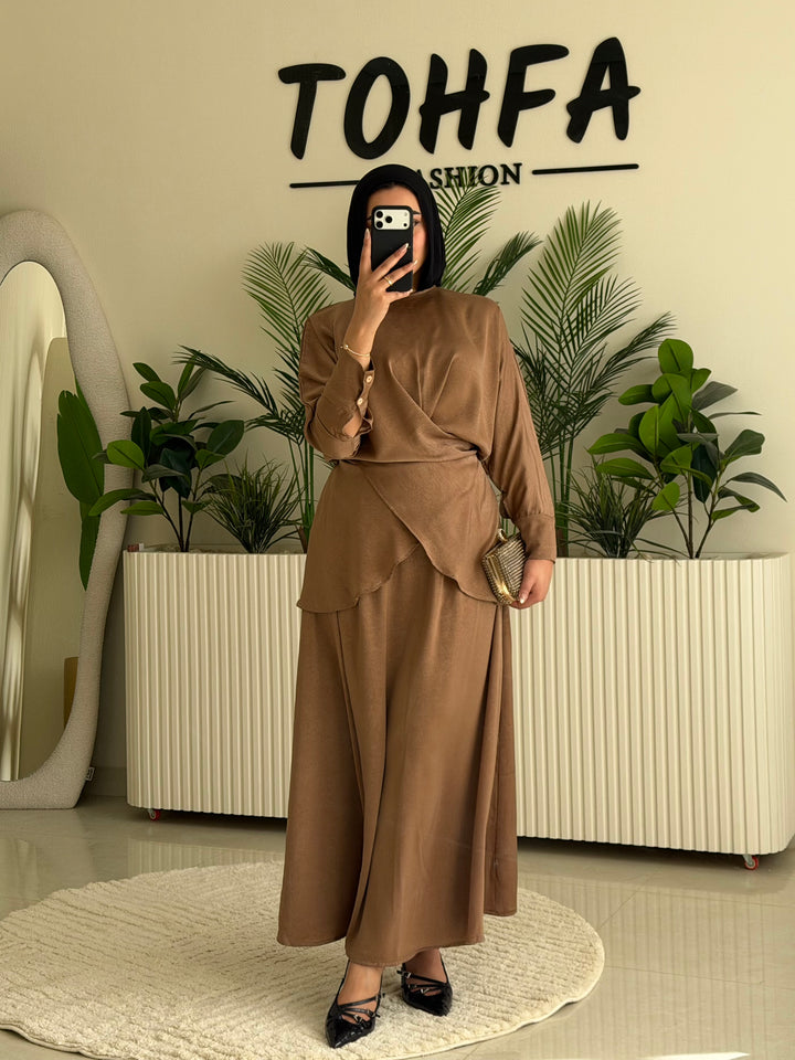 Set Satin Caramel