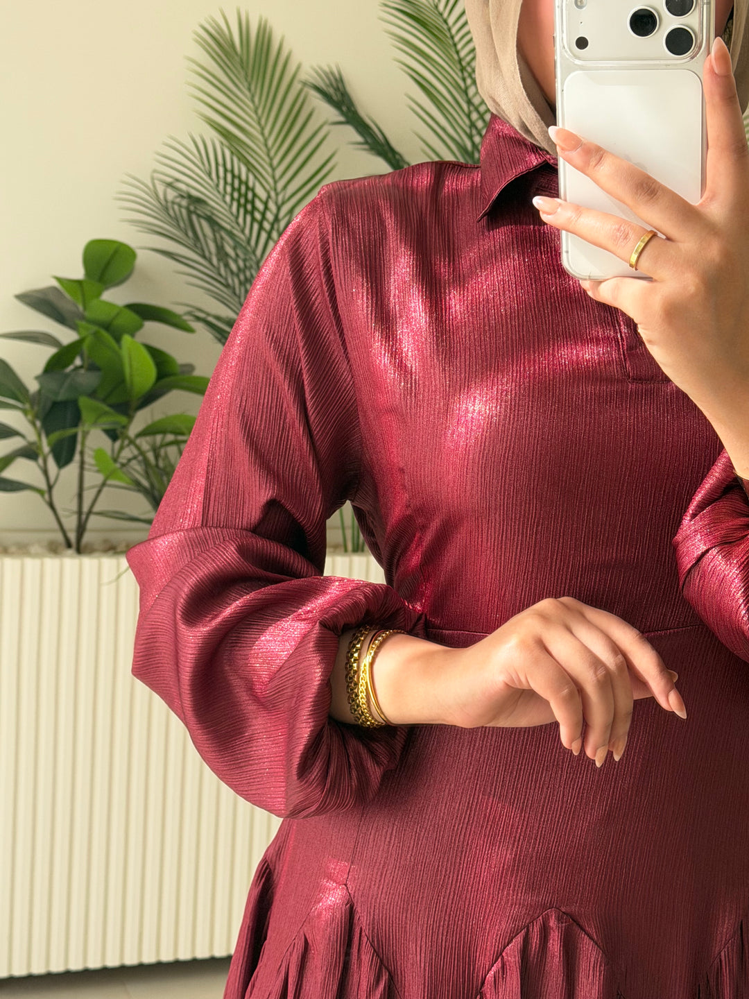 Dress Zoom Burgandy