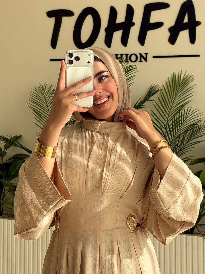 Dress Galaxy Beige