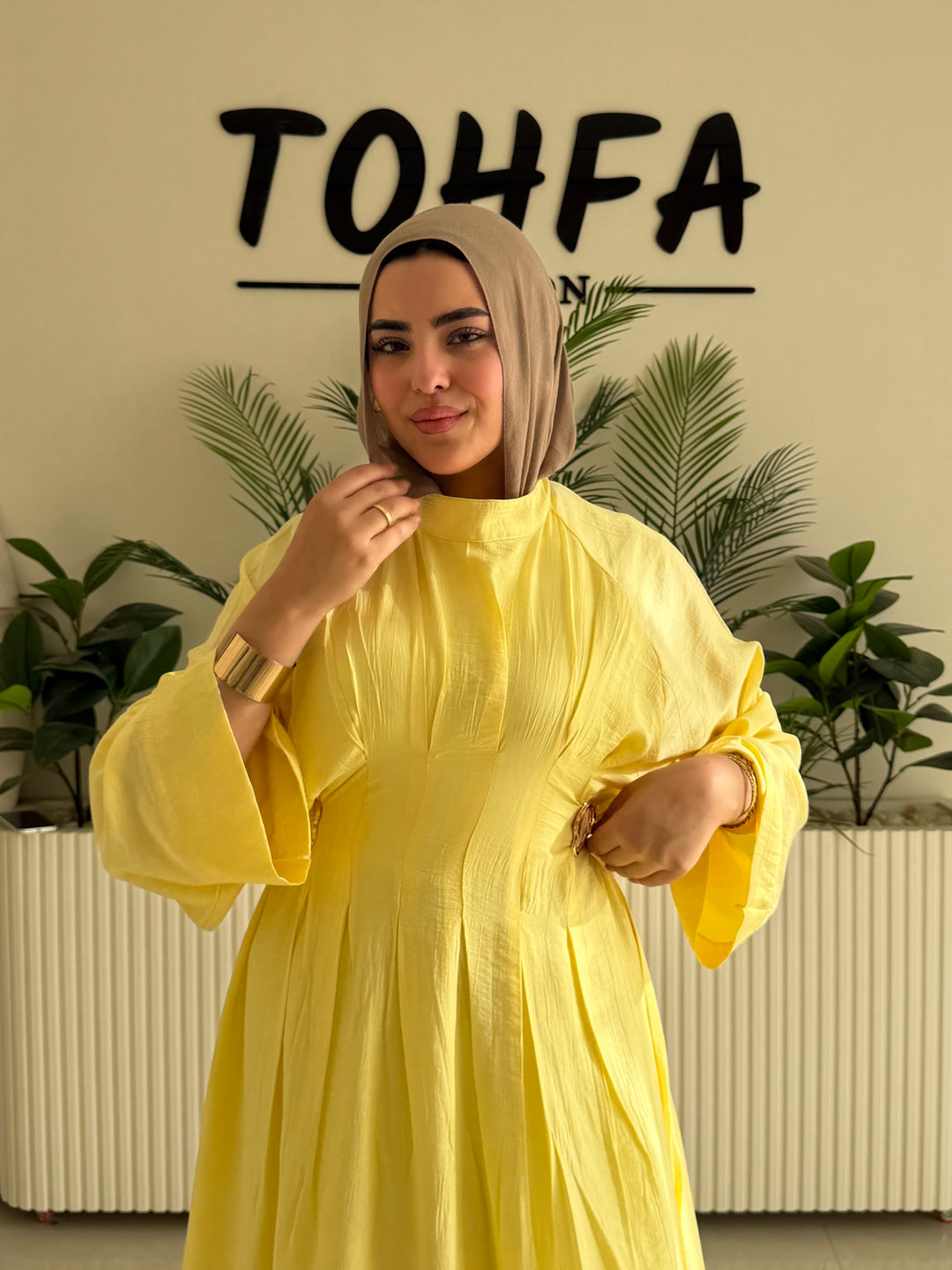 Dress Galaxy Yellow
