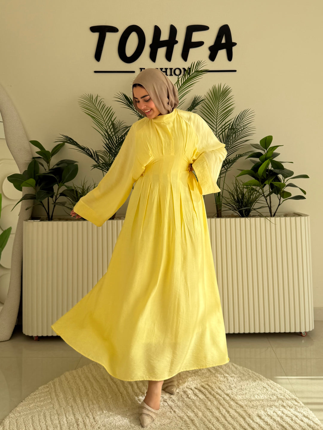 Dress Galaxy Yellow