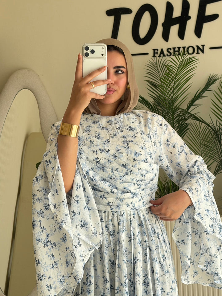 Dress Floral Blue