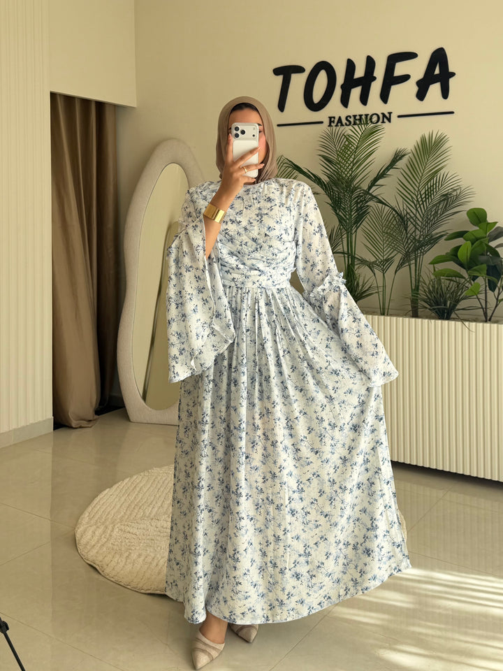 Dress Floral Blue