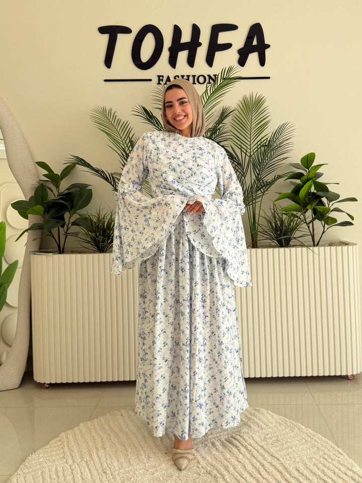 Dress Floral Blue