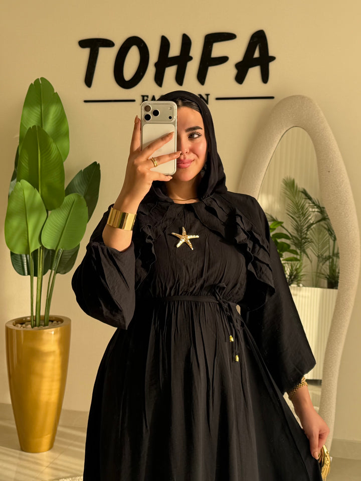 Dress Ruffle Black