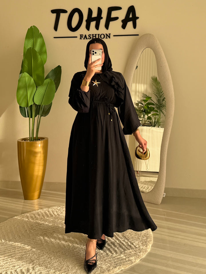 Dress Ruffle Black