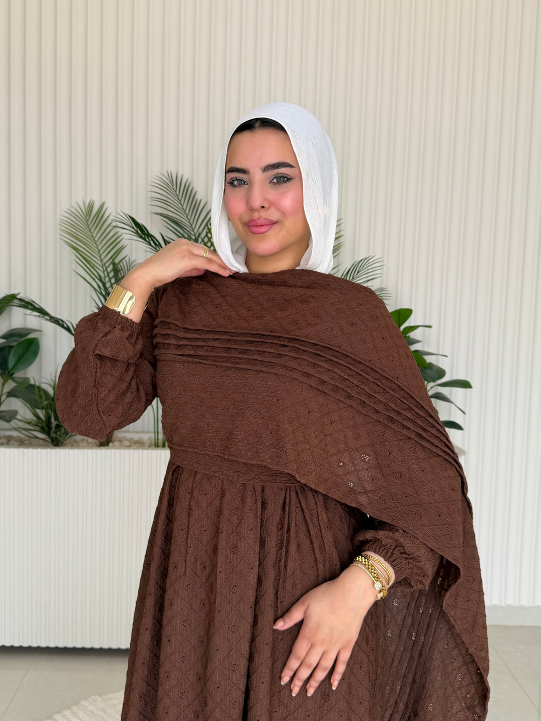Dress Rukama Brown