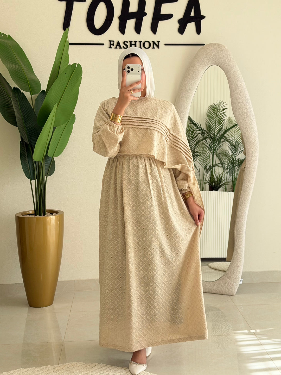 Dress Rukama Beige