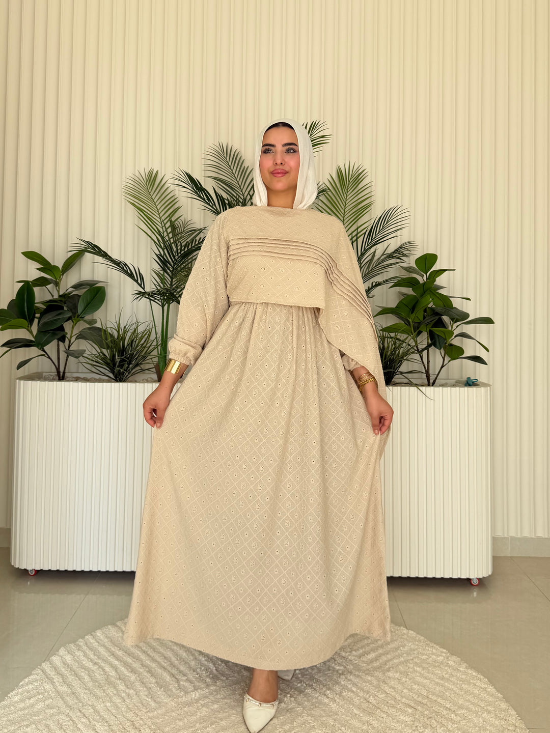 Dress Rukama Beige