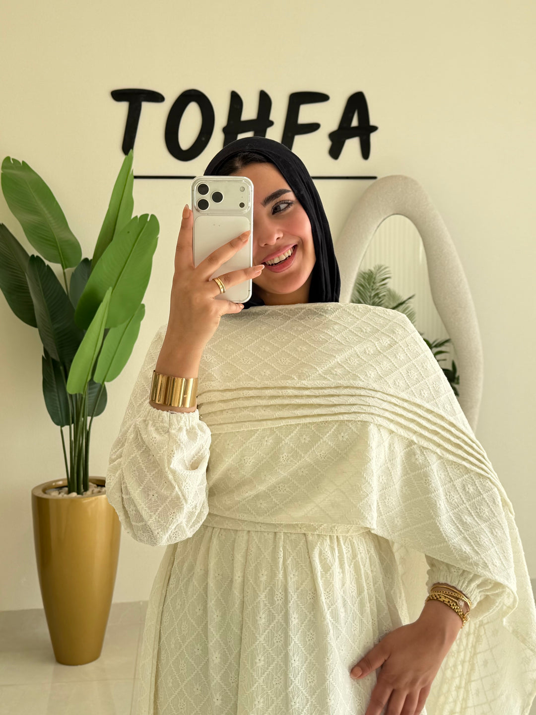 Dress Rukama White