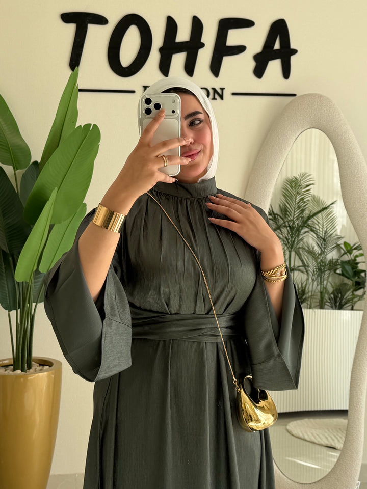 Dress Glitter Olive