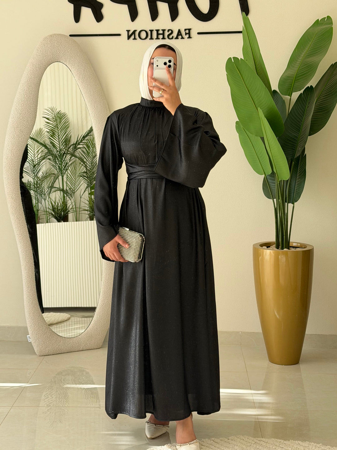 Dress Glitter Black
