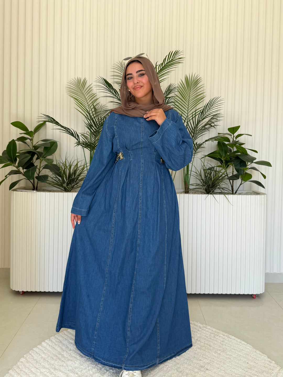 Dress Denim Dark Blue