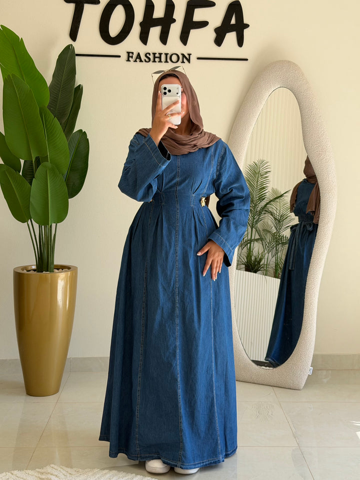 Dress Denim Dark Blue