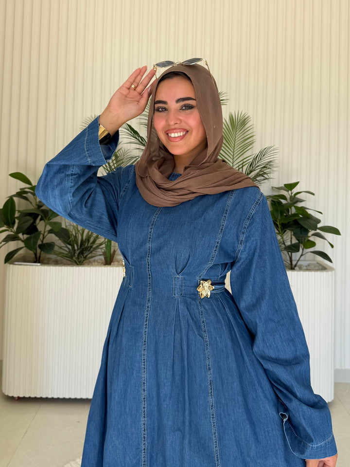 Dress Denim Dark Blue