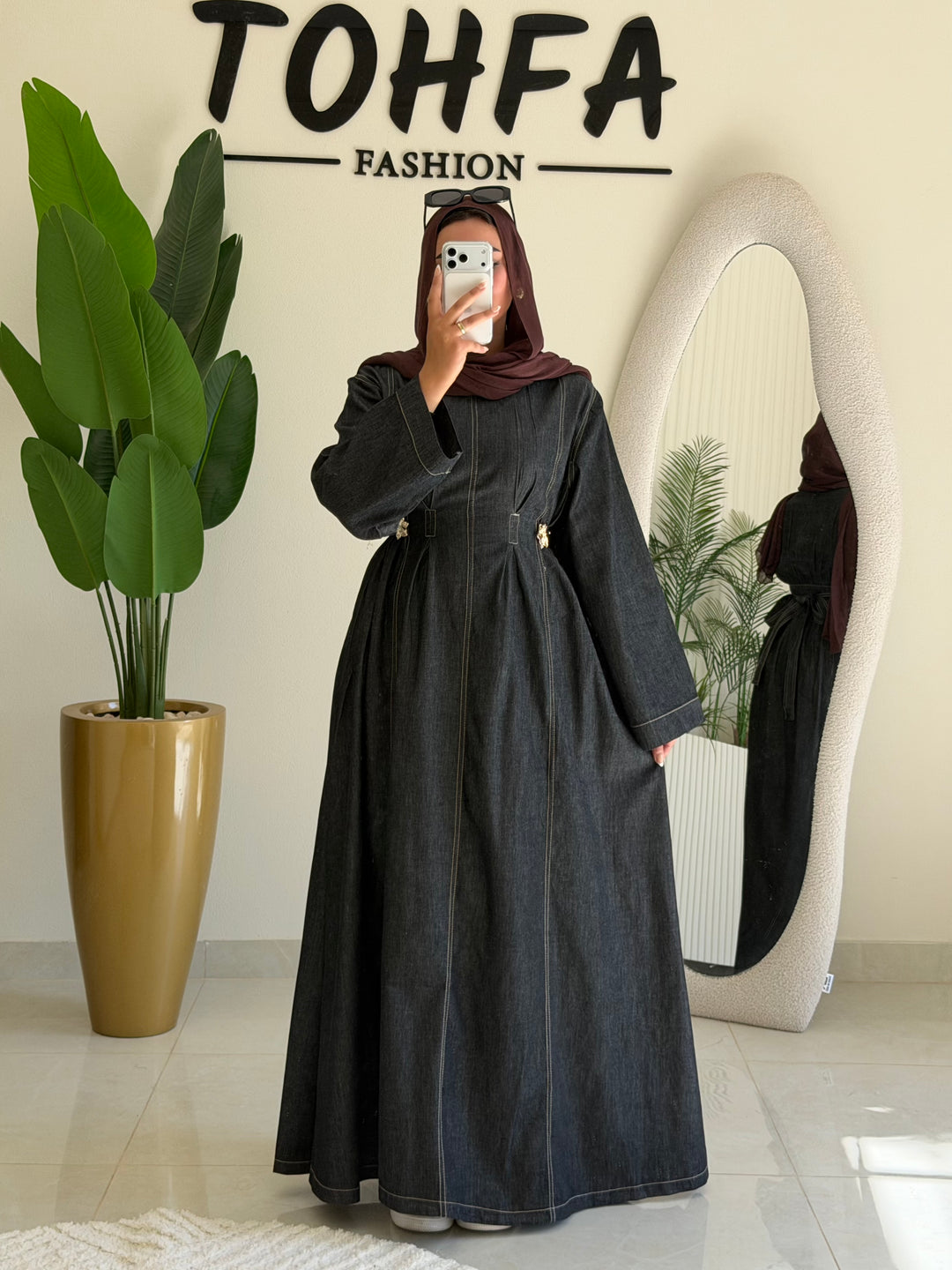 Dress Denim Black