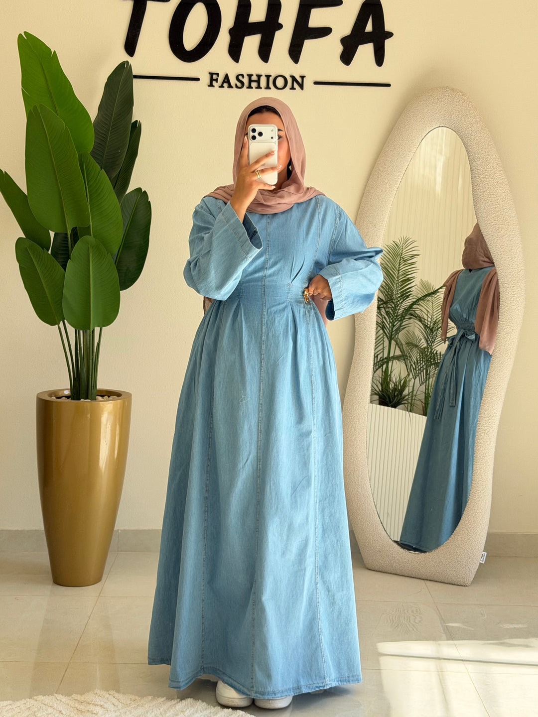 Dress Denim Light Blue