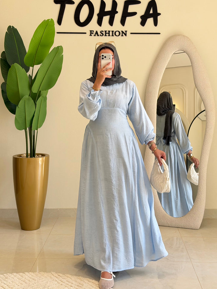 Dress Linen Jacquard