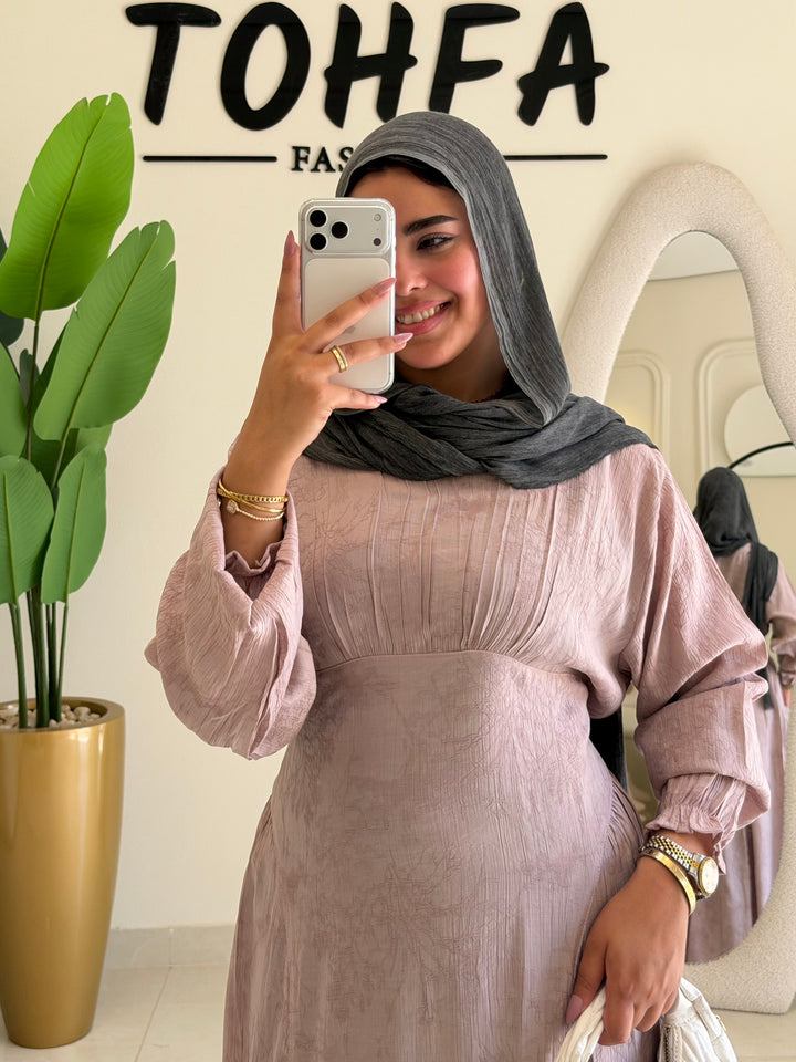 Dress Linen Jacquard