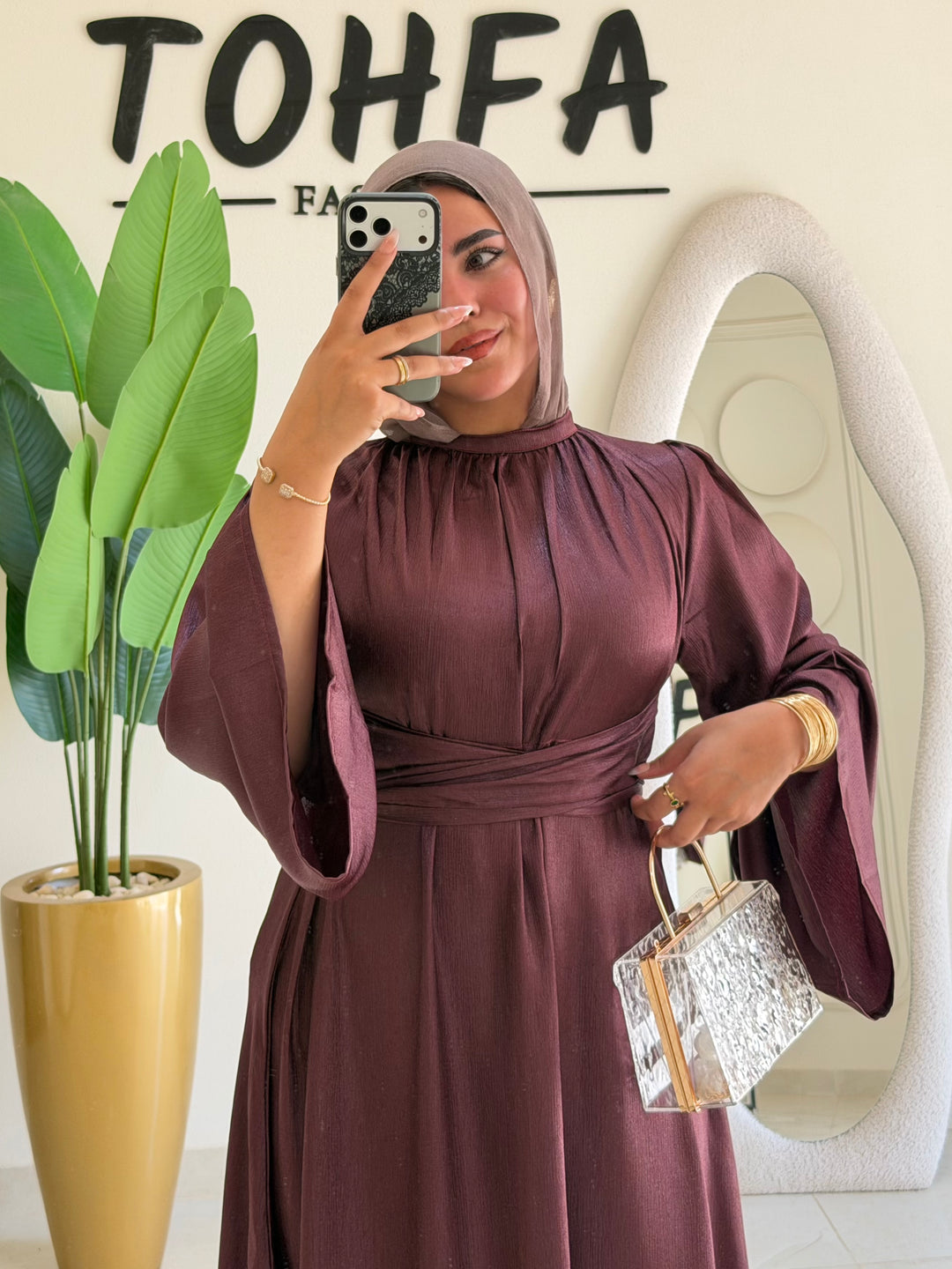 Dress Soiree Satin