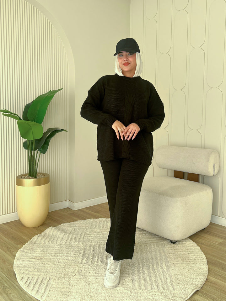 Set Knitted Black