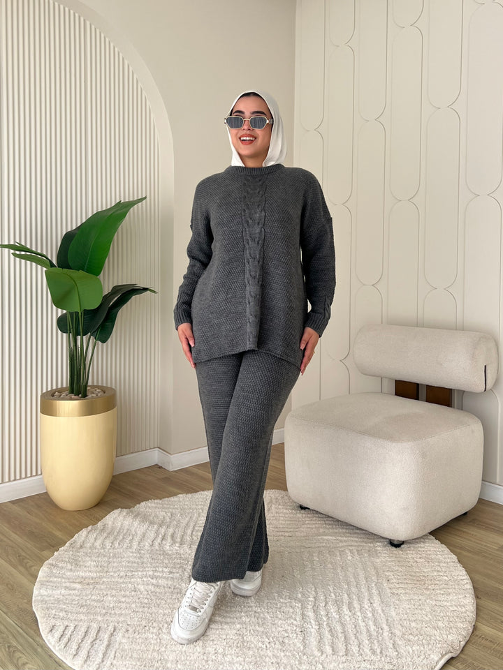 Set Knitted Gray