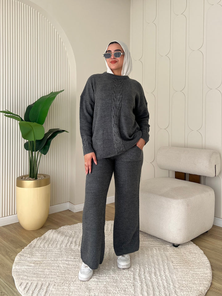Set Knitted Gray