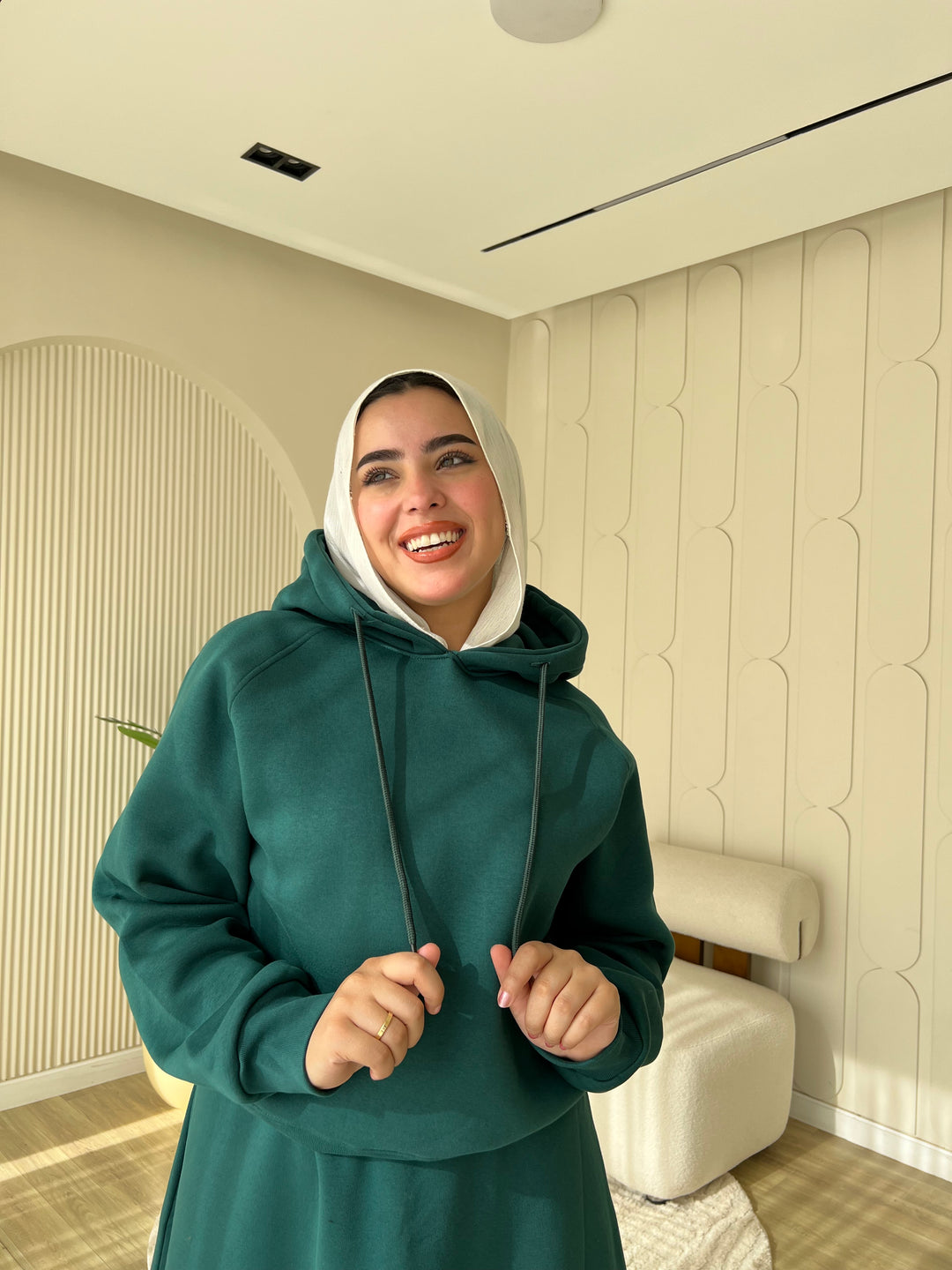 Set Melton Casual Grean